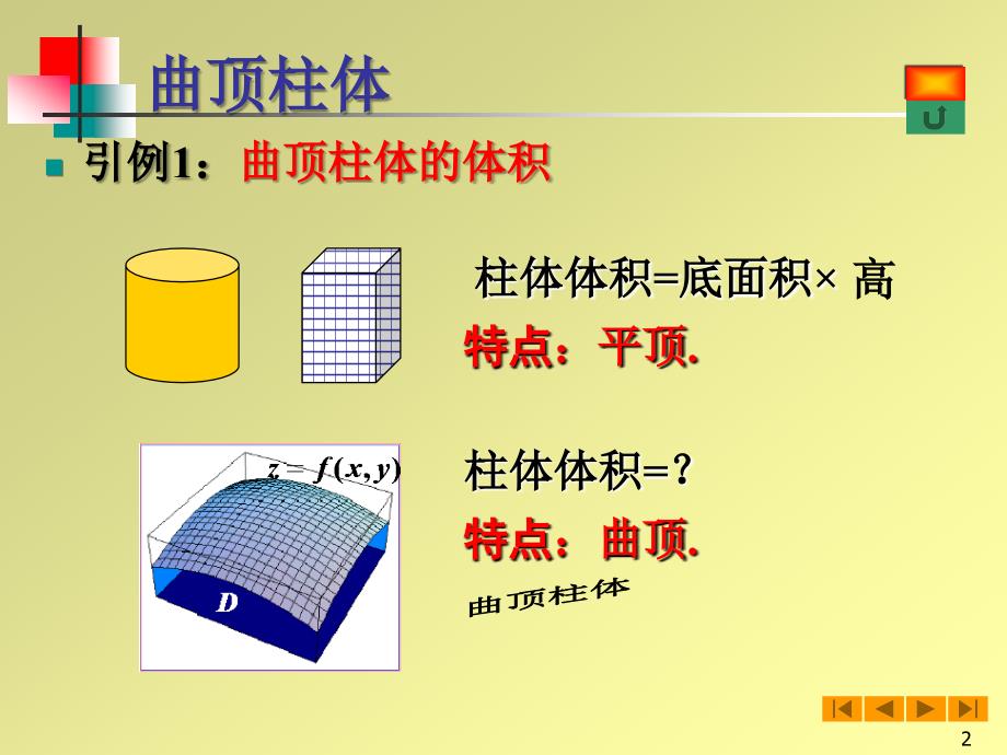 高等数学(微积分)课件-87二重积分_第2页