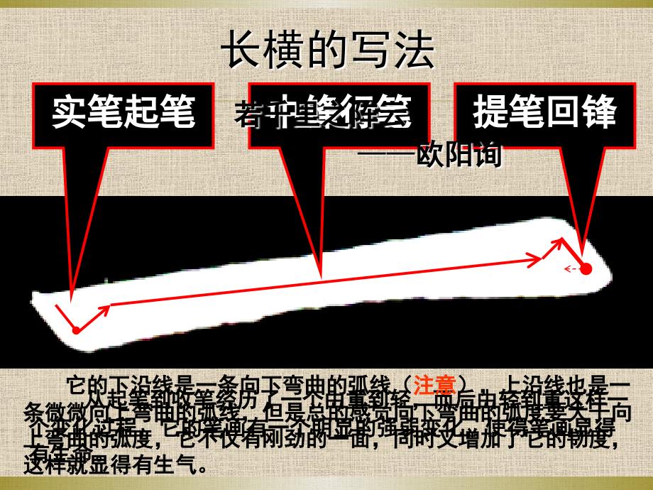 横的写法三上软笔书法PPT精品文档_第3页