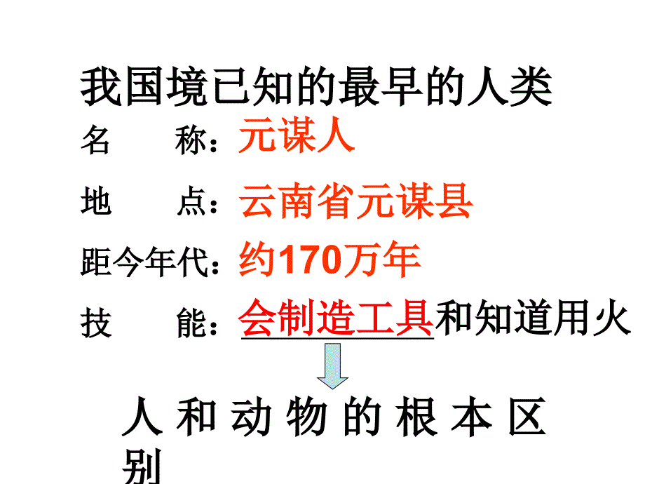 初一历史上册总复习(人教版)优选课件_第2页