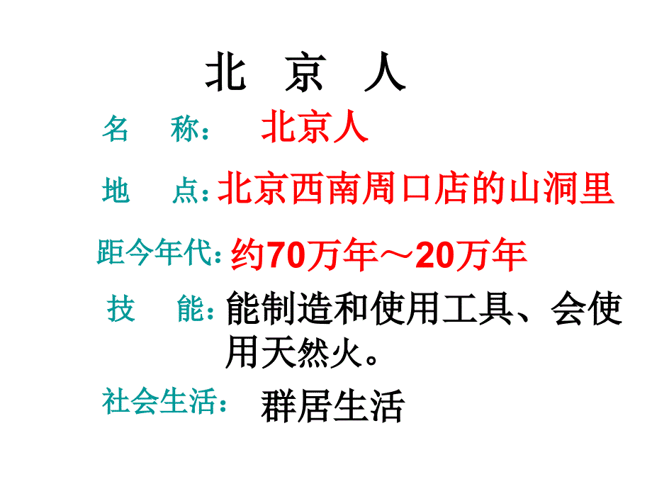 初一历史上册总复习(人教版)优选课件_第3页