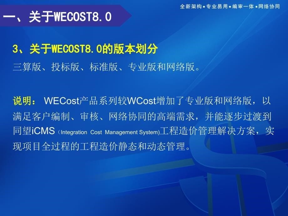 公路造价同望WECOST_第5页