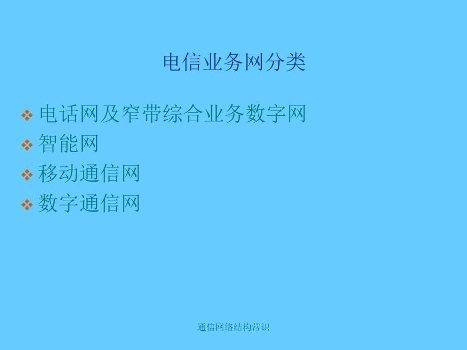 通信网络结构常识课件_第5页