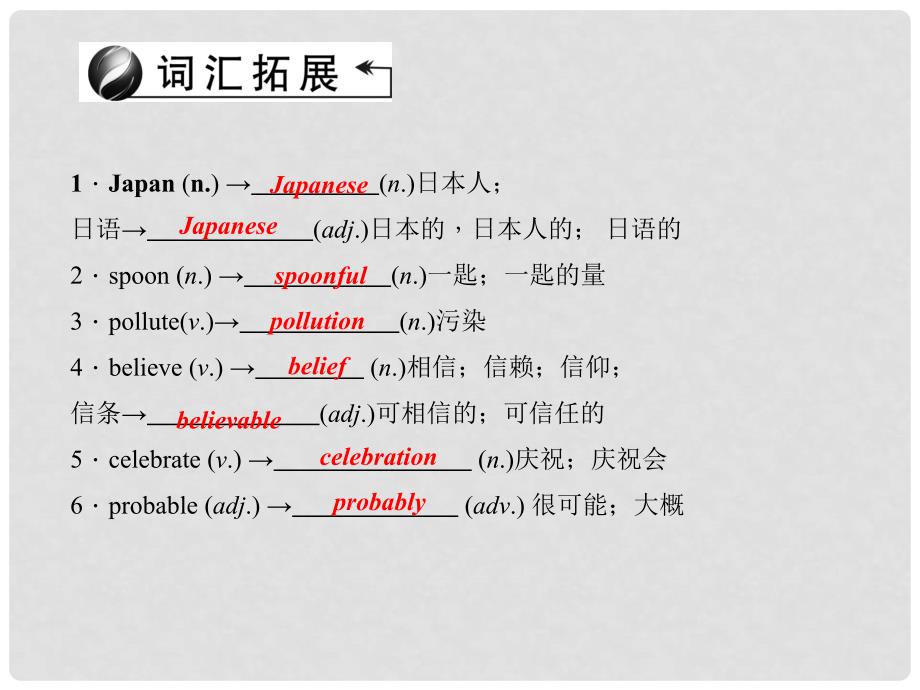 中考英语 第一轮 课本知识聚焦 第8讲 八上 Units 78课件_第3页