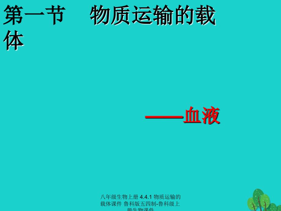 最新八年级生物上册4.4.1物质运输的载体_第4页