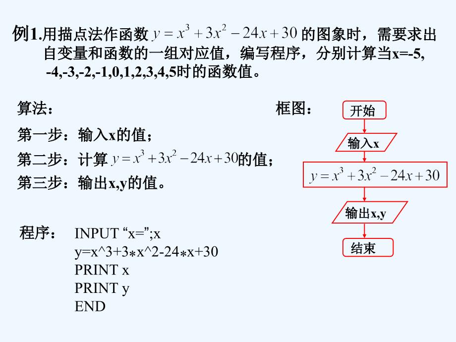 高中数学《输入语句、输出语句和赋值语句》课件4 北师大版必修3_第3页