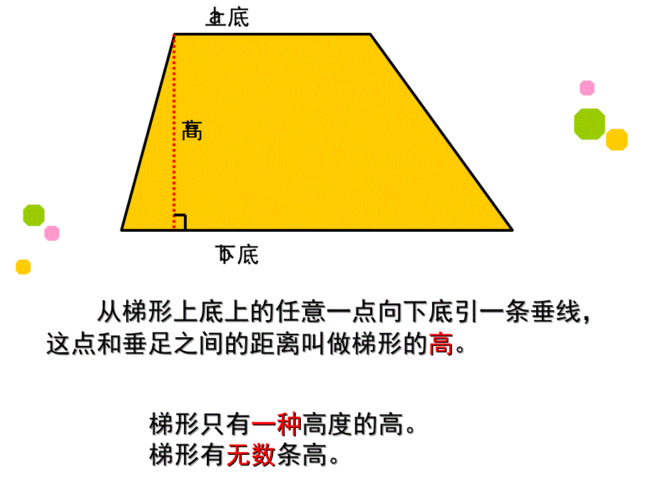 五年级上册数学课件－4.2认识底和高 ｜北师大版 (共15张PPT)_第4页