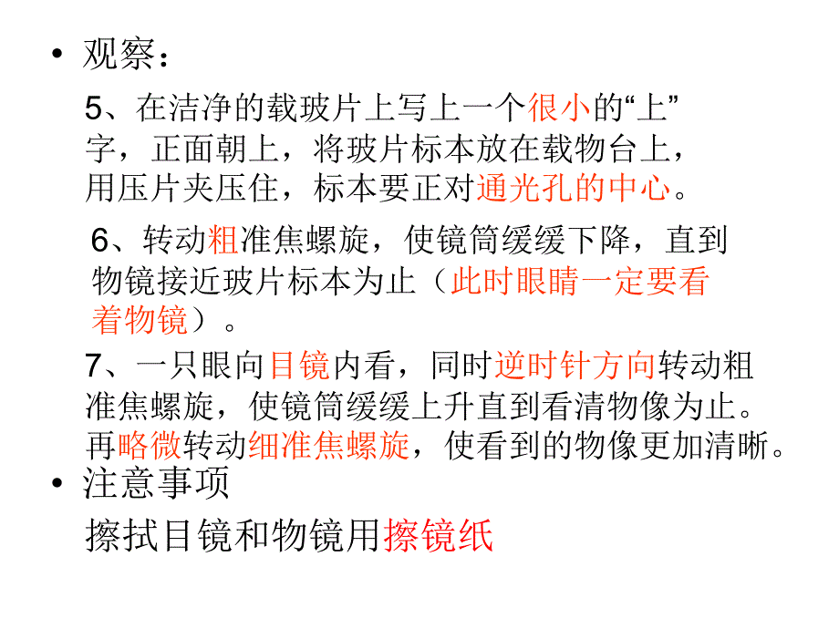 第二单元生物体的结构层次小结与复习（七年级）_第4页