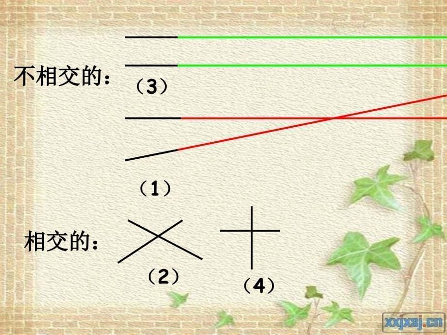 人教版四年级数学上册垂直与平行优质课件1(1)_第5页