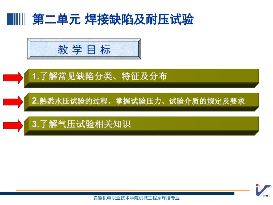 PPT-第二单元焊接缺陷及耐压试验_第1页