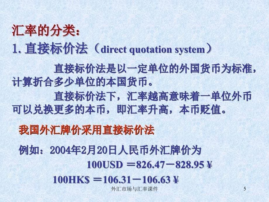 外汇市场与汇率课件_第5页