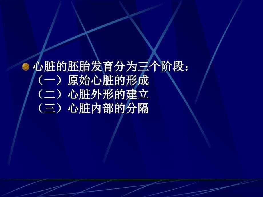 心脏的胚胎发育与先天性心脏病_第5页