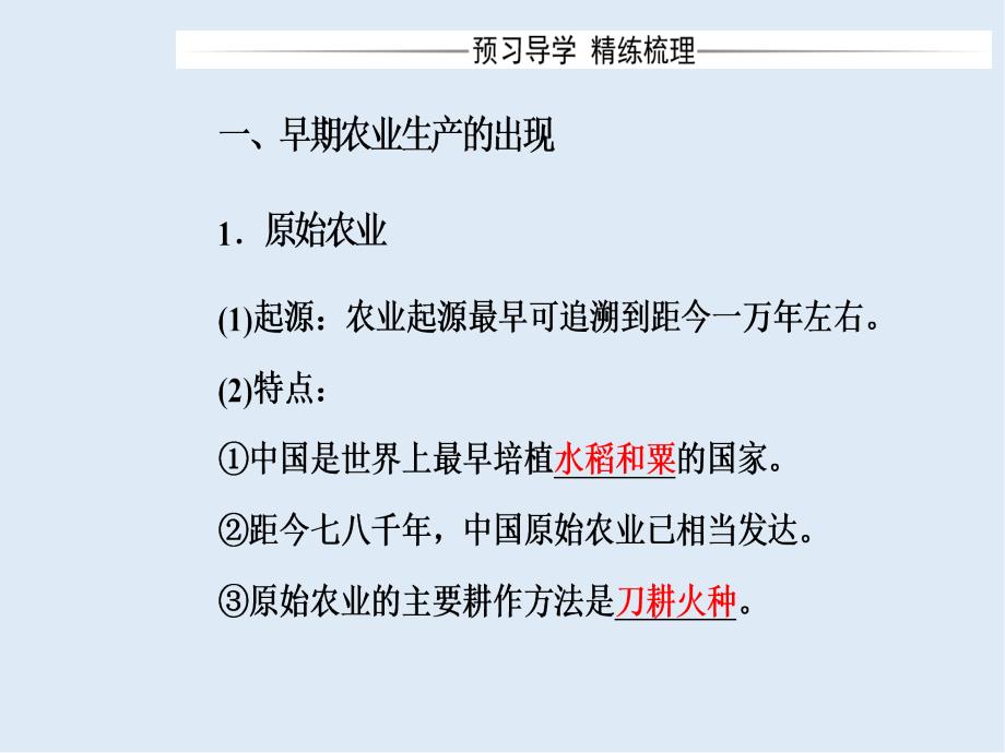 高中历史必修二人教版课件：第一单元第1课发达的古代农业_第4页