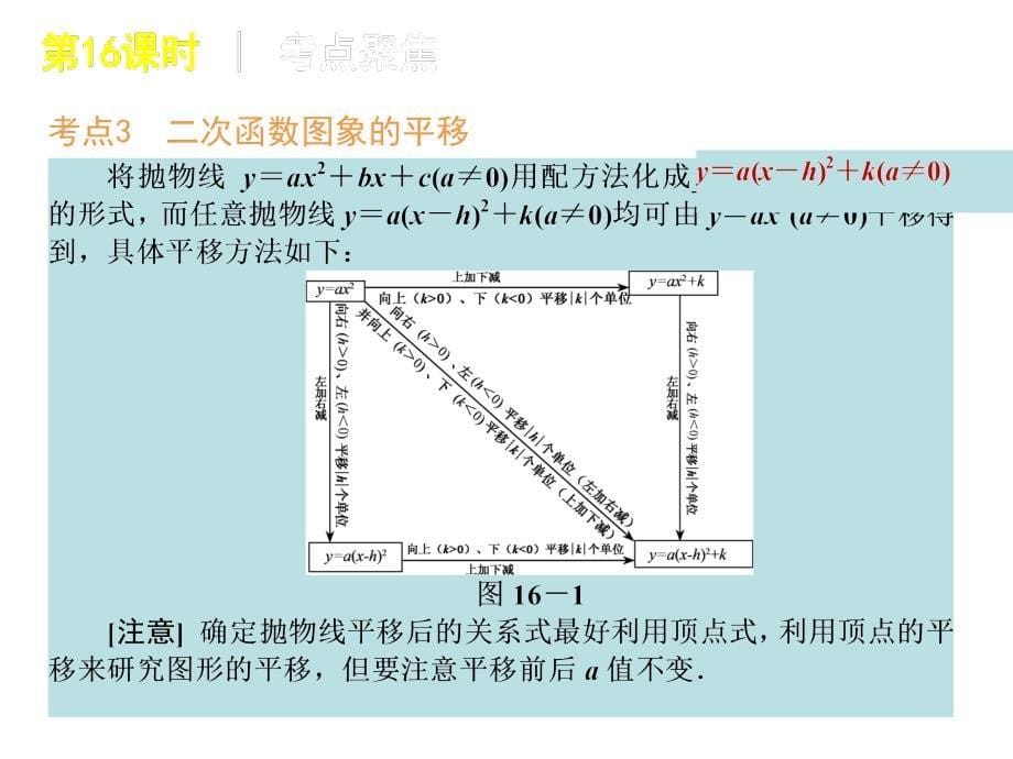 中考数学复习方案苏科版第16课时二次函数与一元二次方程课件_第5页