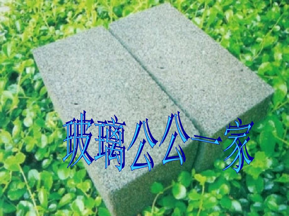 四年级语文上册玻璃公公一家课件4语文A版_第1页
