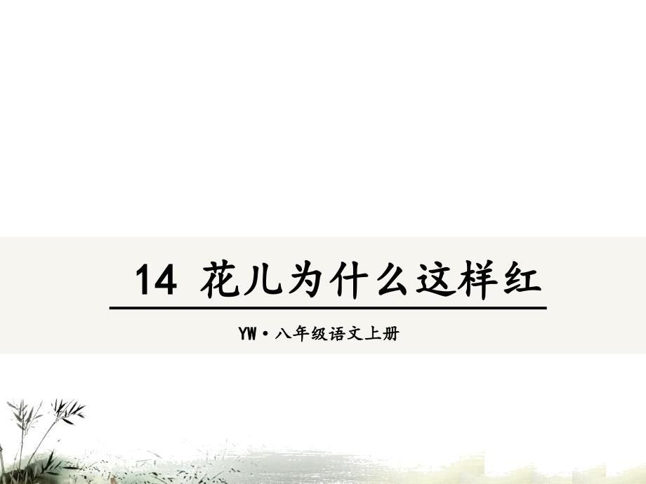 14.花儿为什么这样红_第1页