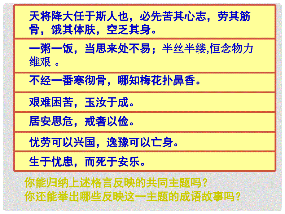 江苏省太仓市第二中学九年级政治全册 12.2 艰苦奋斗 走向成功课件 苏教版_第2页