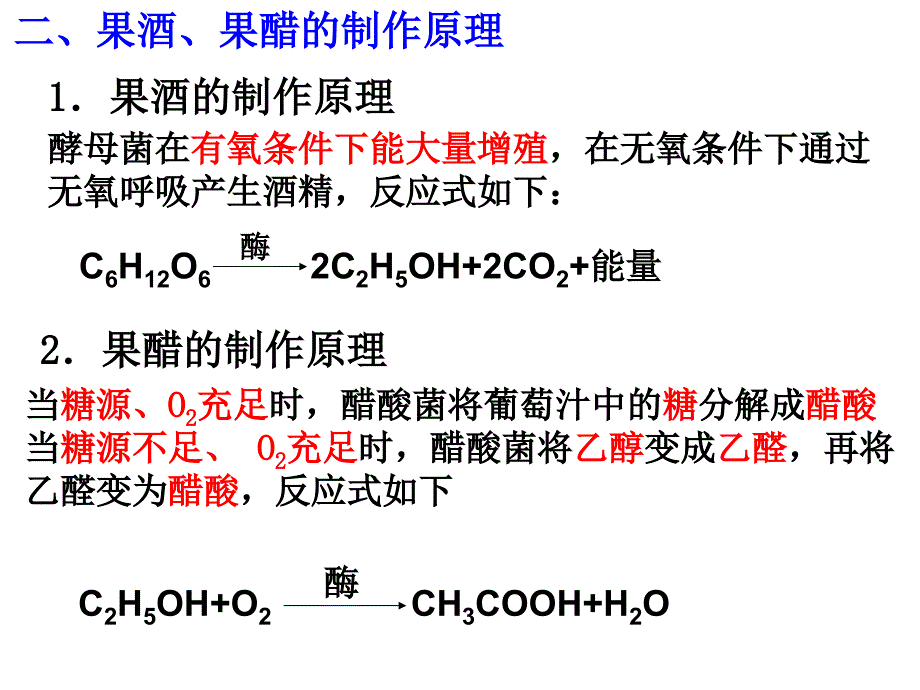 果酒和果醋的制作讲课件_第4页