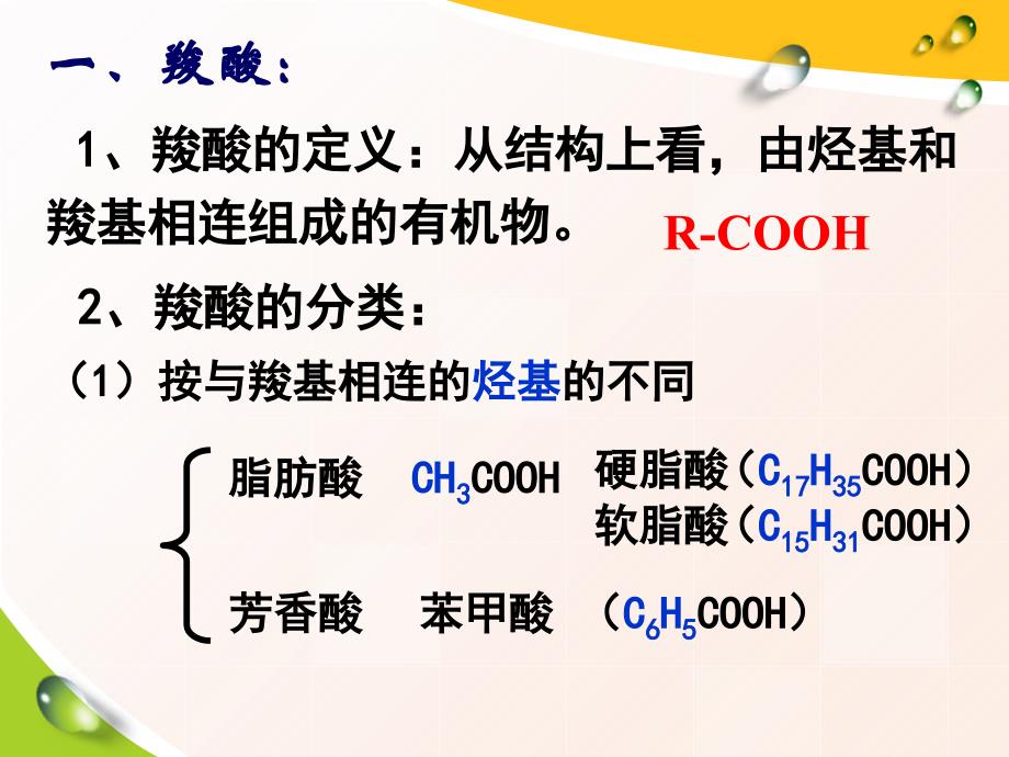 选修5第三章烃的含氧衍生物第三节羧酸_第4页