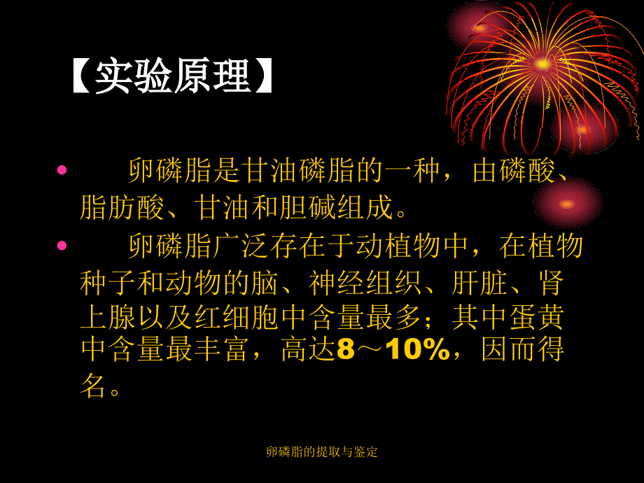 卵磷脂的提取与鉴定课件_第3页