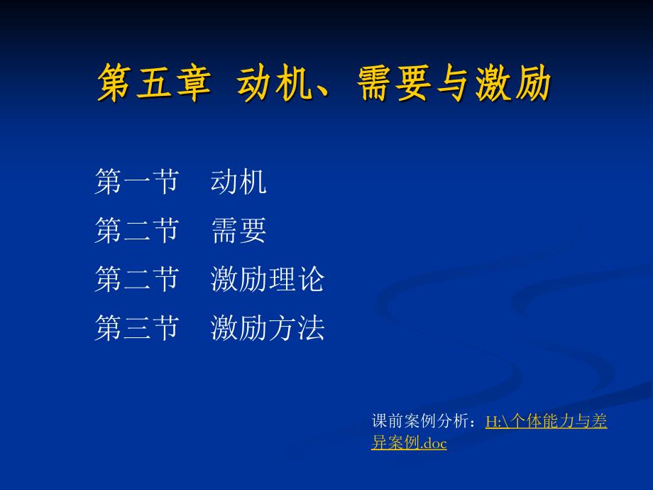 第五章动机、需要与激励_第1页