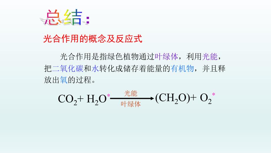 高中生物：光合作用的原理和应用.ppt_第2页