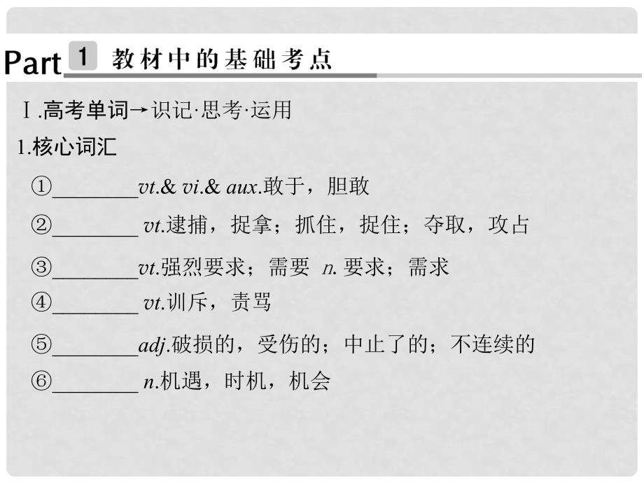 高考英语大一轮复习 第一部分 模块八 Unit 2 The universal language课件 牛津译林版_第2页