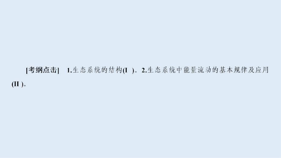 高三一轮总复习生物课件：第10单元 第三讲 生态系统结构与能量流动_第4页