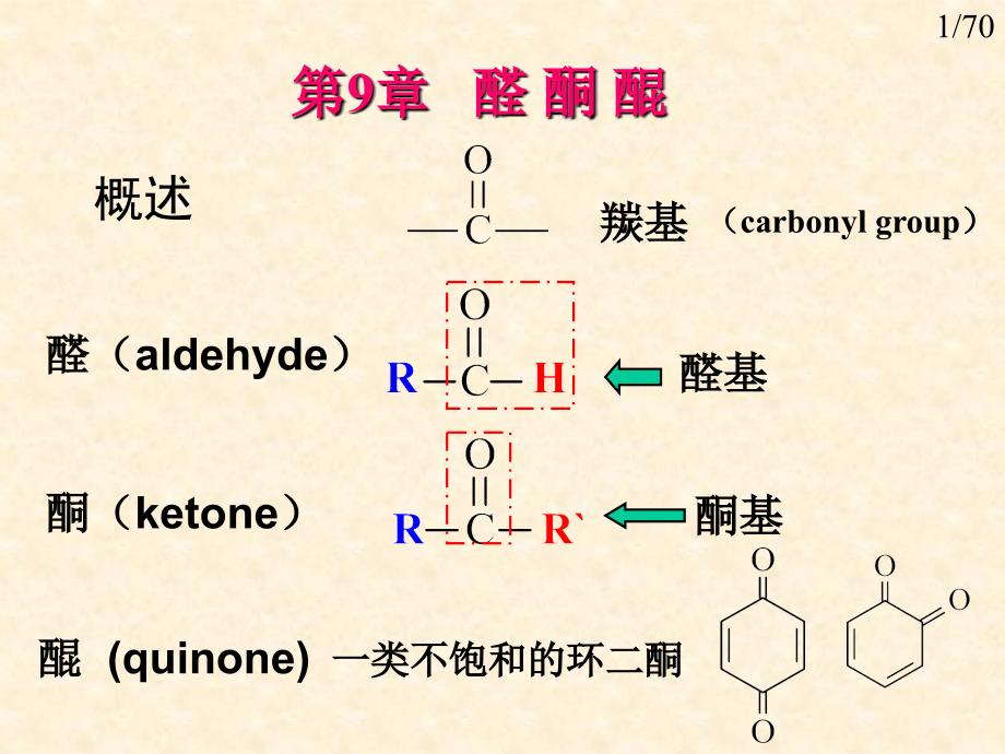 第9章醛酮醌硕_第1页