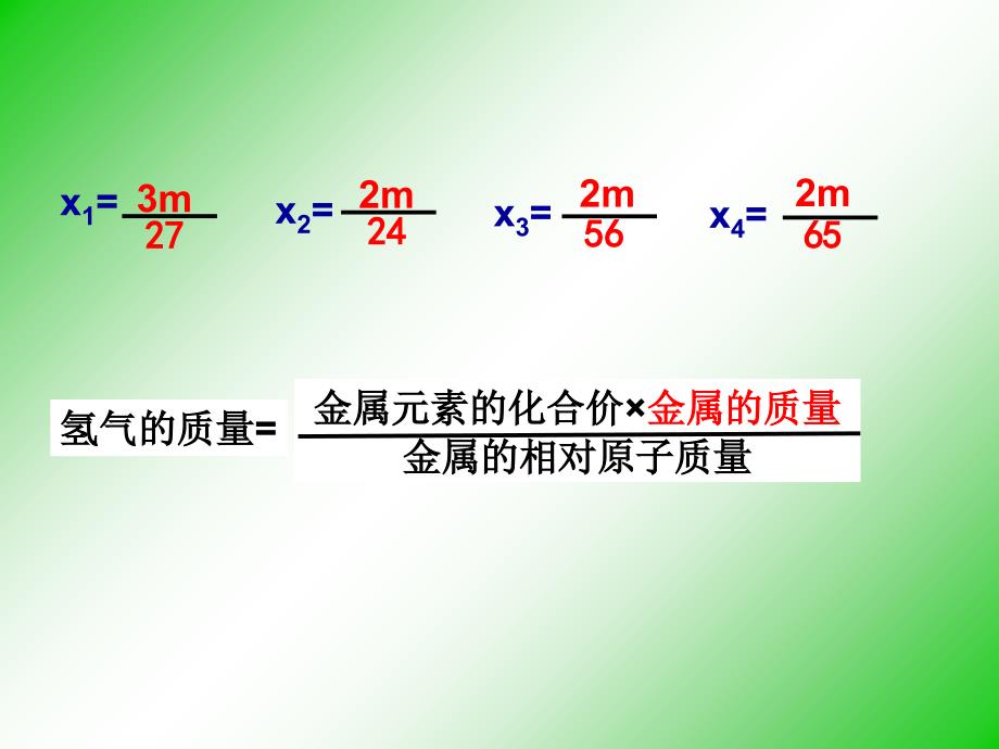 金属与酸反应的图像问题课件_第4页