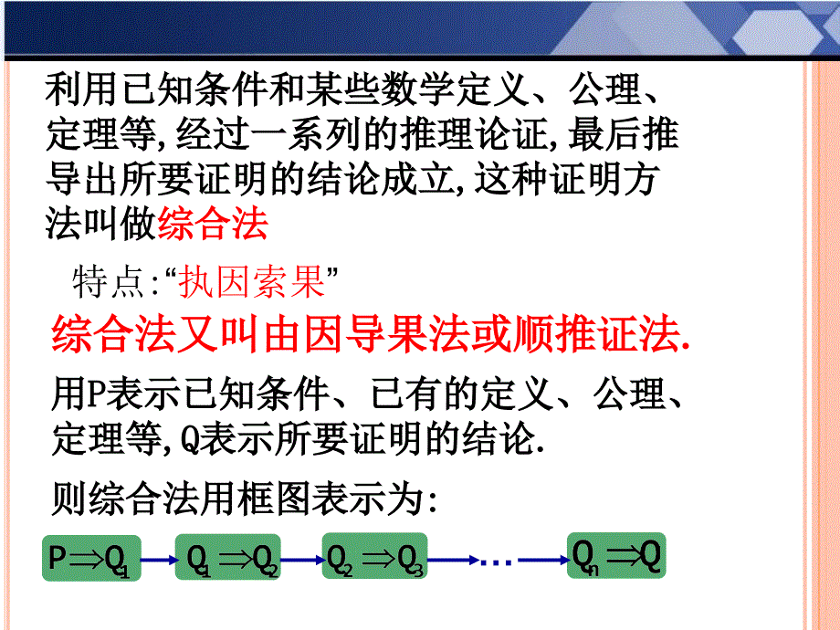 【获奖公开课课件】人教版高中数学选修2-2：22-直接证明与间接证明_第3页