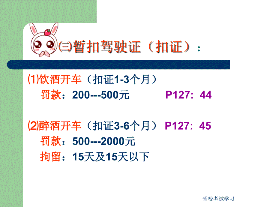 驾校考试学习课件_第4页