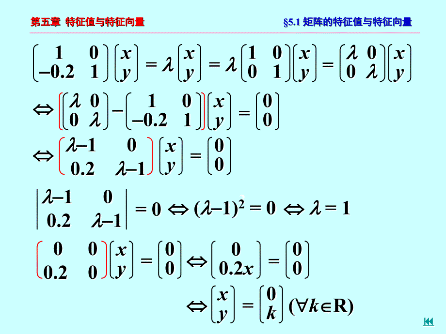 几何与代数：第五章 特征值与特征向量_第4页