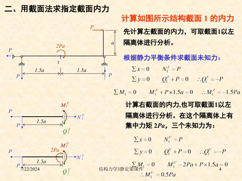 结构力学3静定梁课件_第4页