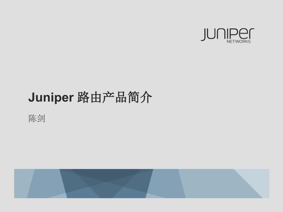 Juniper路由产品简介_第1页