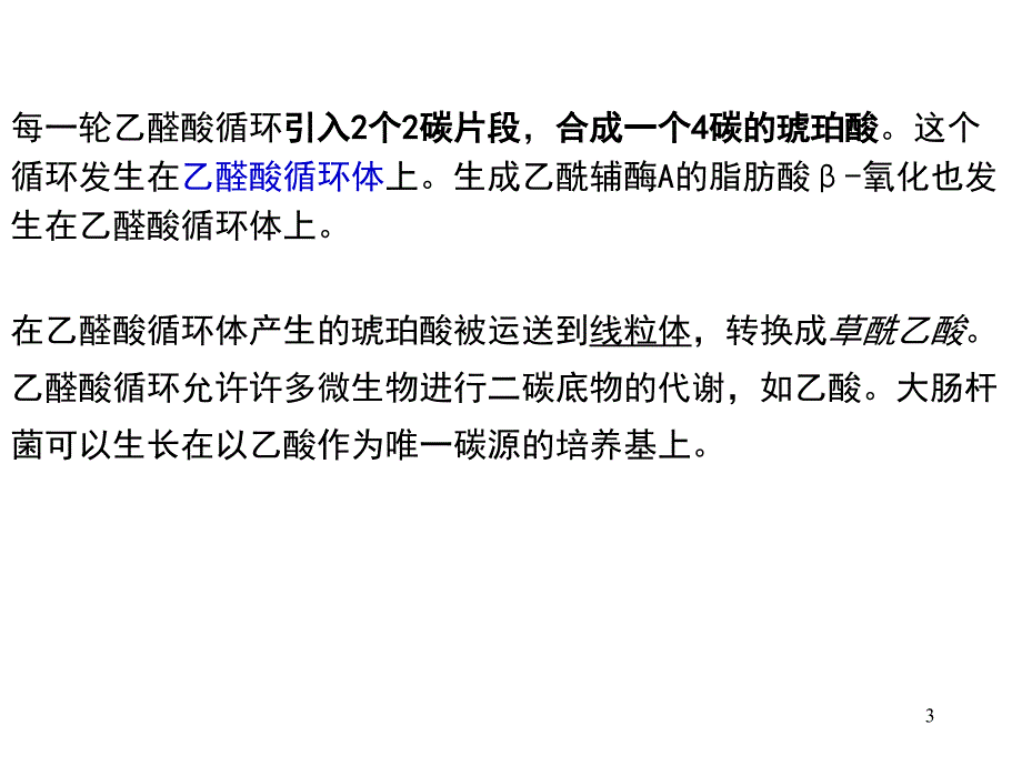 推荐PPT乙醛酸循环_第3页