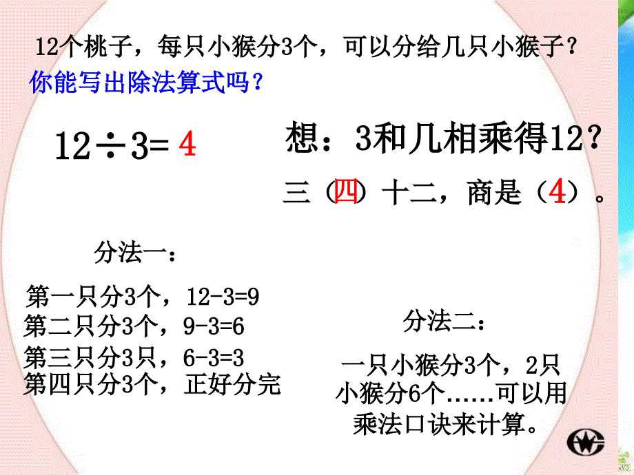 例1《用2-6的乘法口诀求商例1》PPT优秀课件_第3页