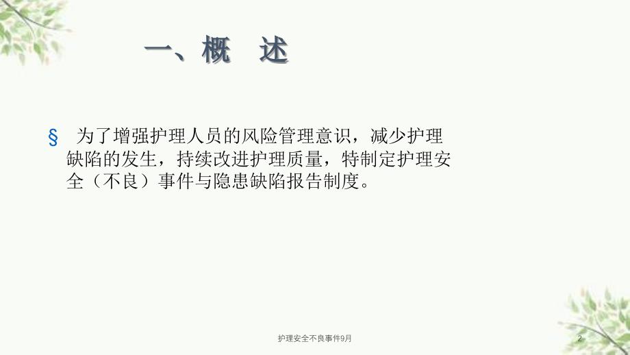 护理安全不良事件9月课件_第2页