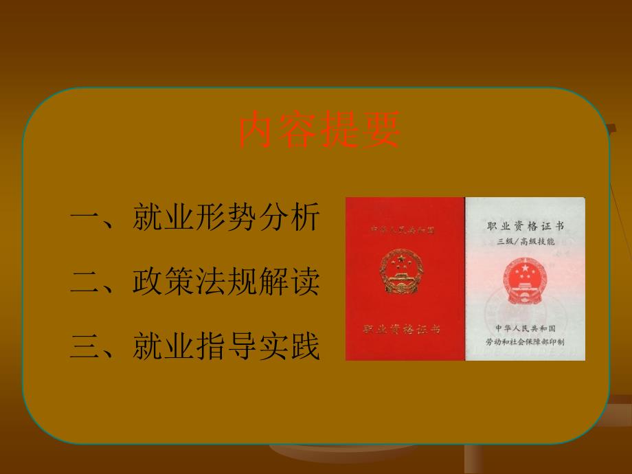 就业指导工作人员培训讲座.ppt_第2页