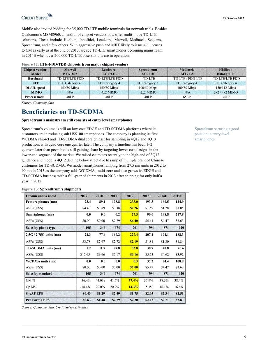 CHINASMARTPHONESECTOR：INNOVATIONEXPANDINGTHELOWTIEROPPORTUNITY1018_第5页