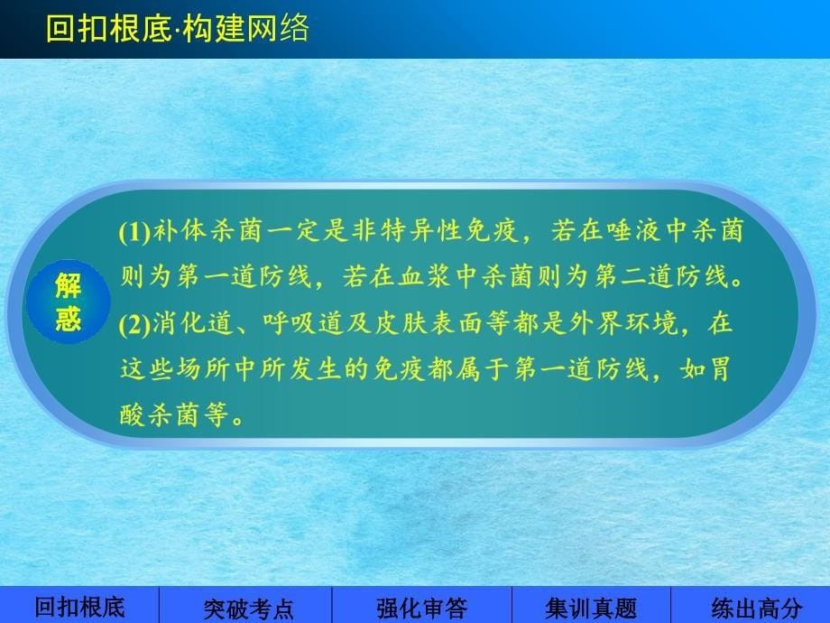 高考苏教版生物大一轮第25讲免疫对人体稳态的维持共93张ppt课件_第5页