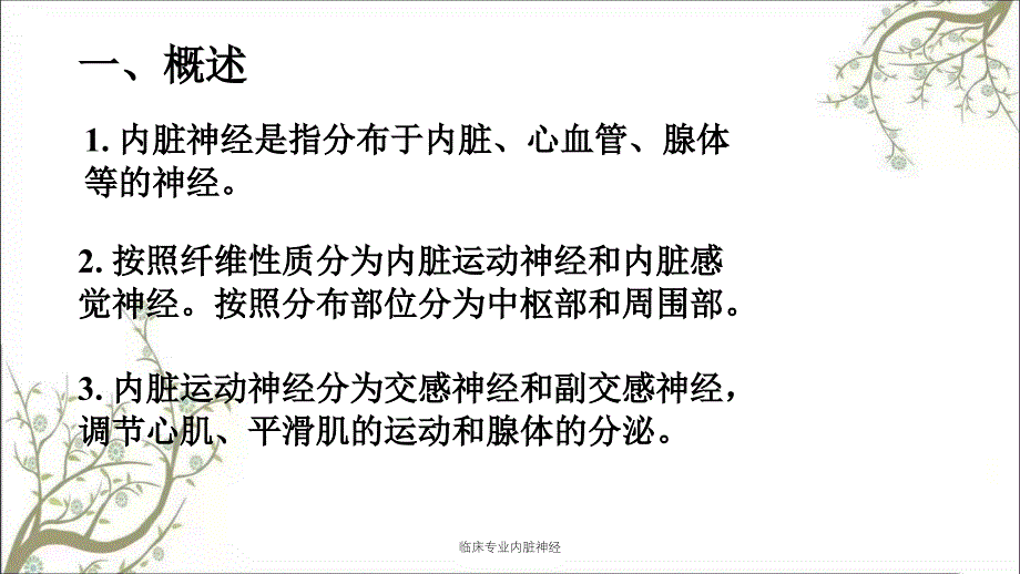 临床专业内脏神经课件_第3页