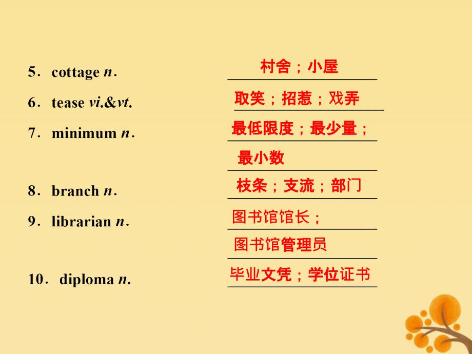 （通用版）2020版高考英语大一轮复习 2 Unit 2 Poems课件 新人教版选修6_第3页