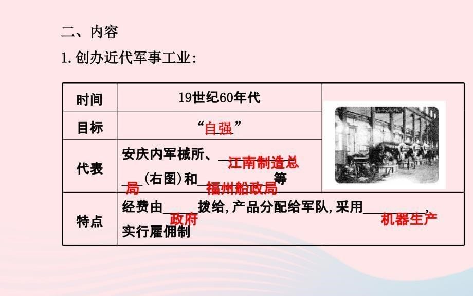 八年级历史上册第2单元近代化的起步第5课洋务运动课件岳麓版_第5页