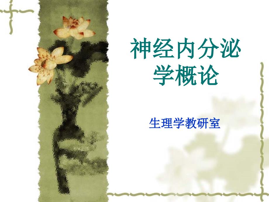 神经内分泌学概论.ppt_第1页