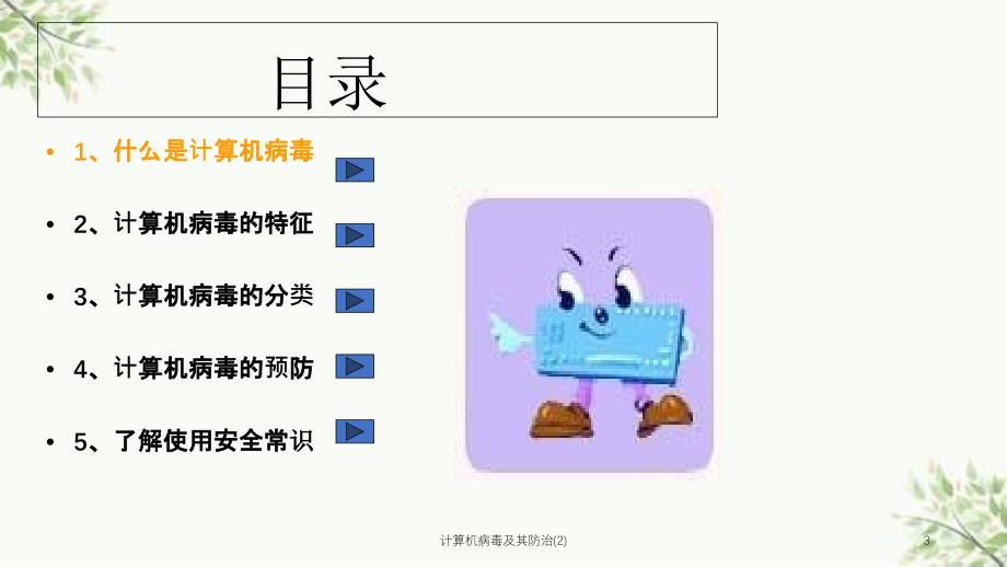 计算机病毒及其防治2课件_第3页