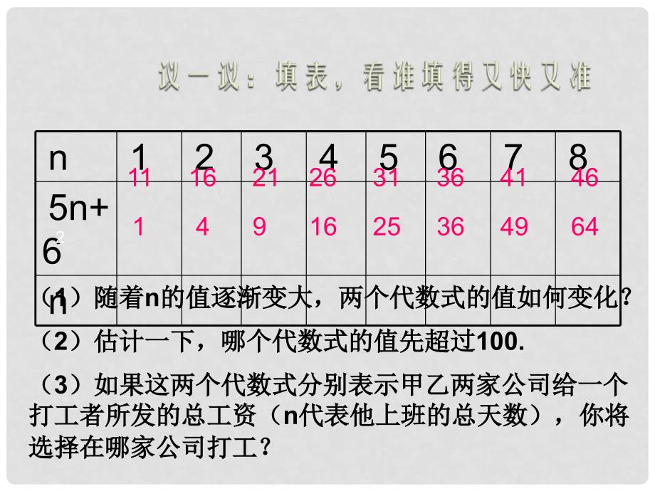 山东省平度市同和街道办事处朝阳中学七年级数学上册 3.2 代数式课件2 （新版）北师大版_第4页