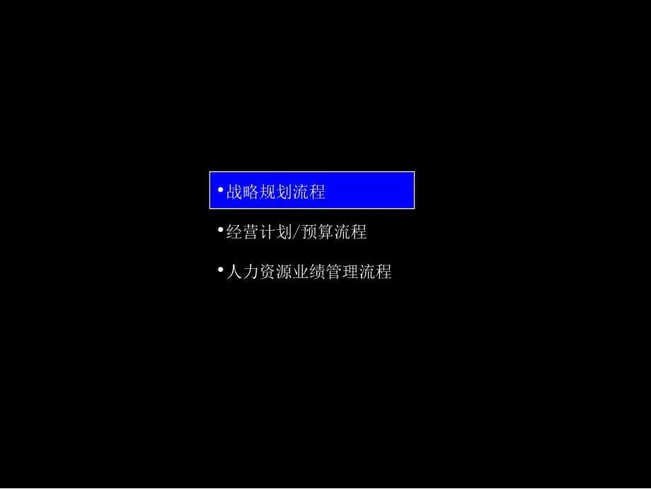 麦肯锡某广电集团Appendix3管理流程手册_第5页