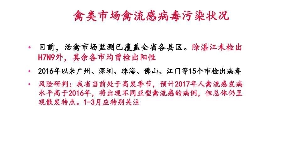 人感染h7n9禽流感诊疗方案ppt课件_第5页