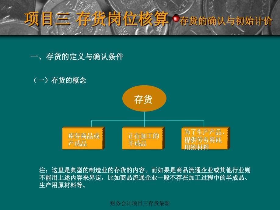 财务会计项目三存货最新课件_第5页