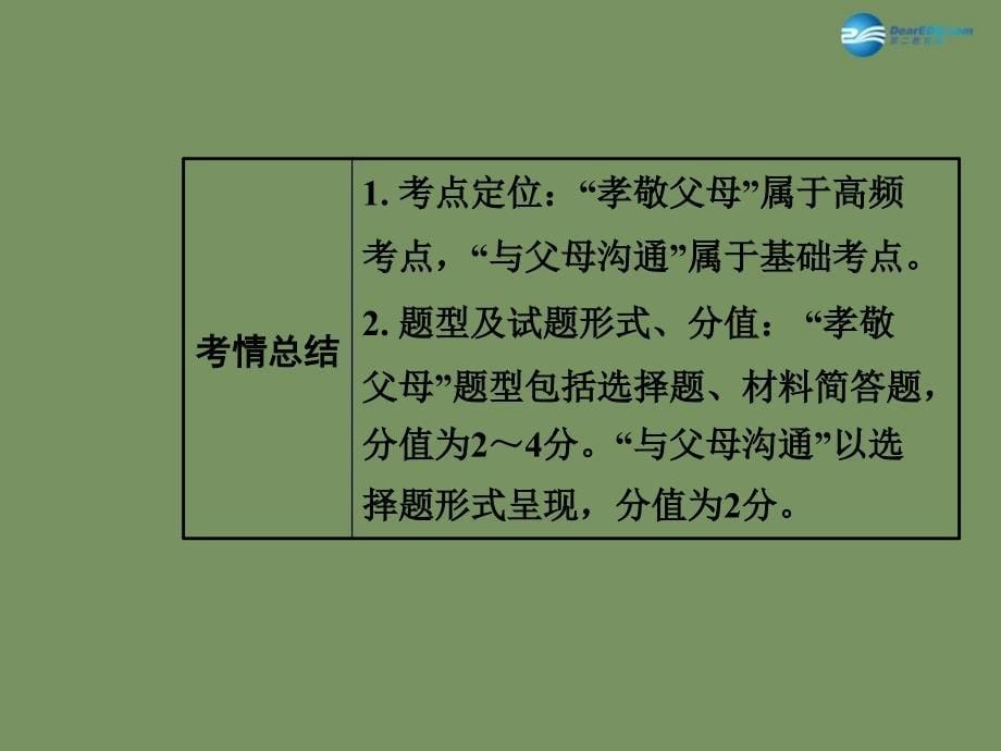 第一部分教材知识梳理八上第一单元相亲相爱一家人课件新人教版_第5页